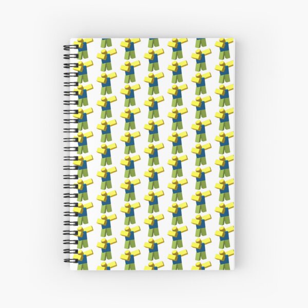 Roblox Dab Spiral Notebook By Patchman Redbubble - roblox dab zipper pouch by patchman redbubble