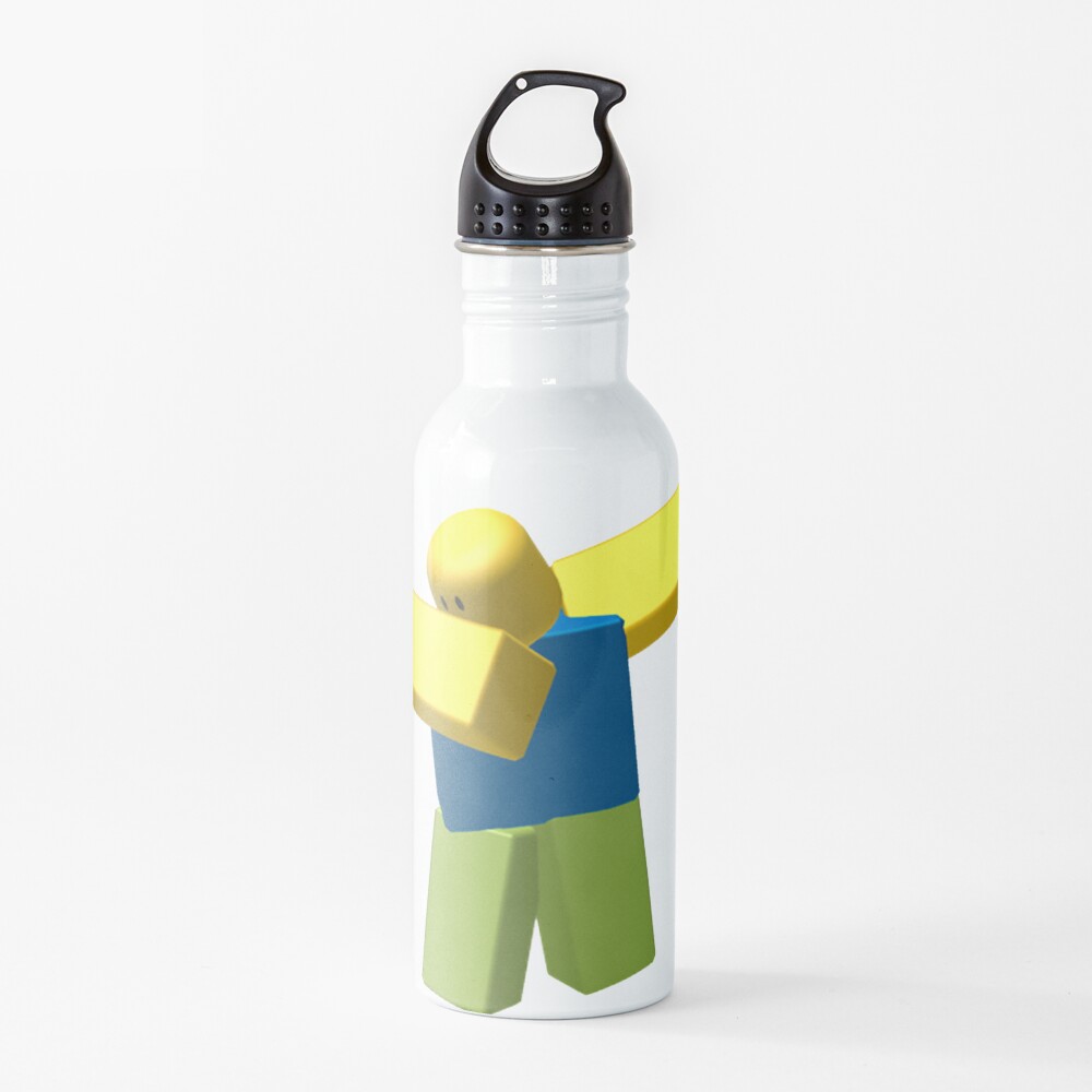 Roblox Dab Meme Water Bottle By Amemestore Redbubble - police dab official roblox dab police roblox police meme