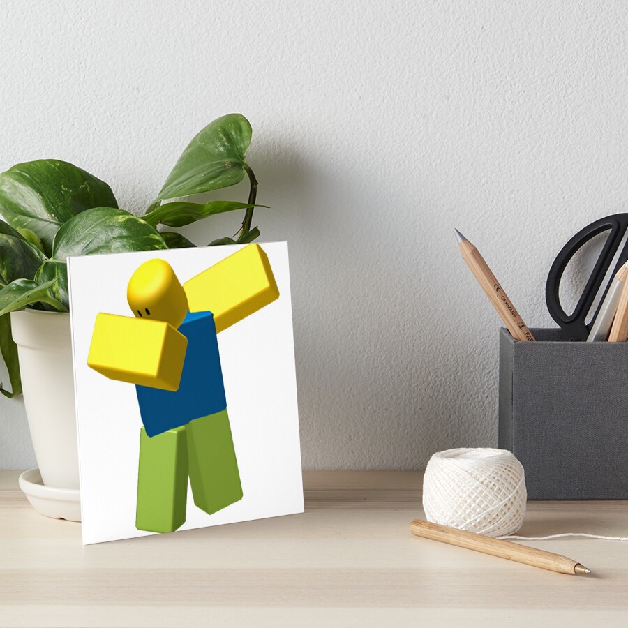 Roblox Dab Meme Art Print By Amemestore Redbubble - roblox dab mug by poflevarod design by humans