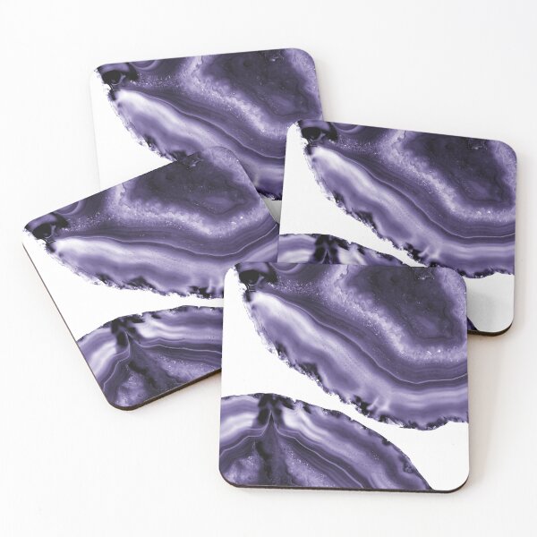 Aperçu de l'œuvre Agate Ultra Violet #3 #gem #decor #art créée et vendue par Anita's & Bella's Art.