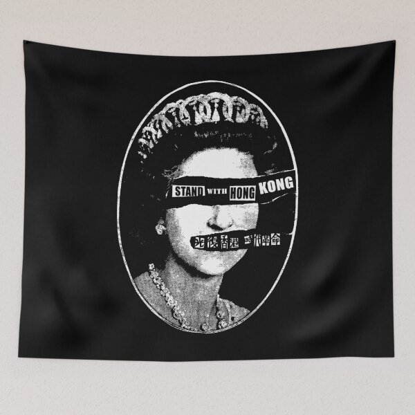 Item preview, STAND WITH HONG KONG #Queen designed and sold by designwowow.