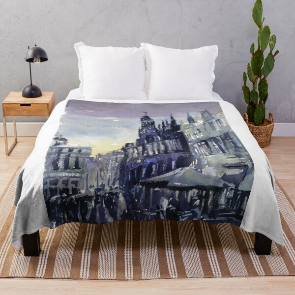 Item preview, Brussels artwork watercolor painting. designed and sold by rfoxphoto.