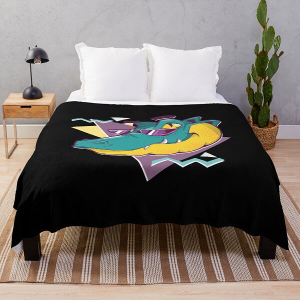 Item preview, Cool Alligator Crocodile - 90s Party Retro Nostalgia designed and sold by AaaleXX.