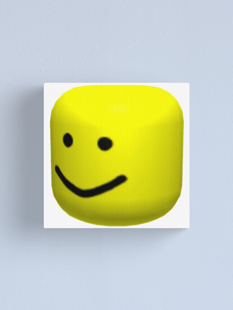 Roblox Oof Canvas Print By Amemestore Redbubble - roblox oof fight