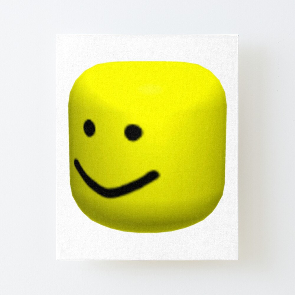 Roblox Oof Art Board Print By Amemestore Redbubble - oof tools roblox
