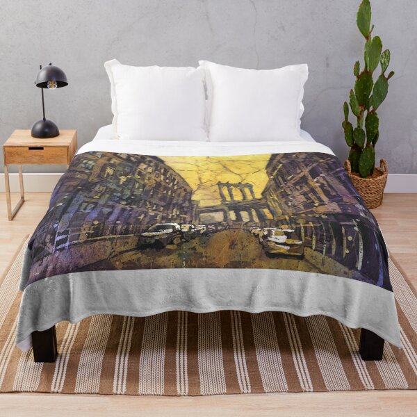 Item preview, Watercolor painting of the Brooklyn Bridge as viewed from Brooklyn- New York City, NY (USA) designed and sold by rfoxphoto.