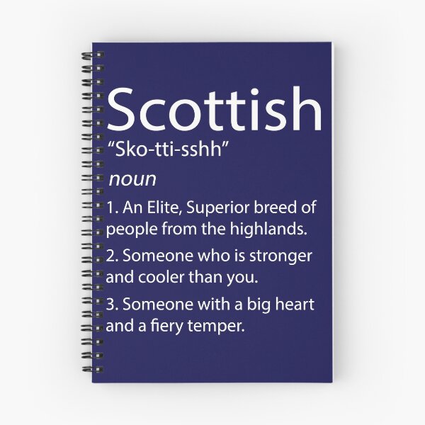 Item preview, Scotland - Funny Scottish Definition - Scottish Traits designed and sold by ATurnerdesign.