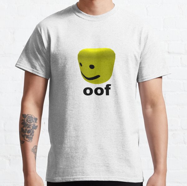 Oof T Shirts Redbubble - roblox oof backwards