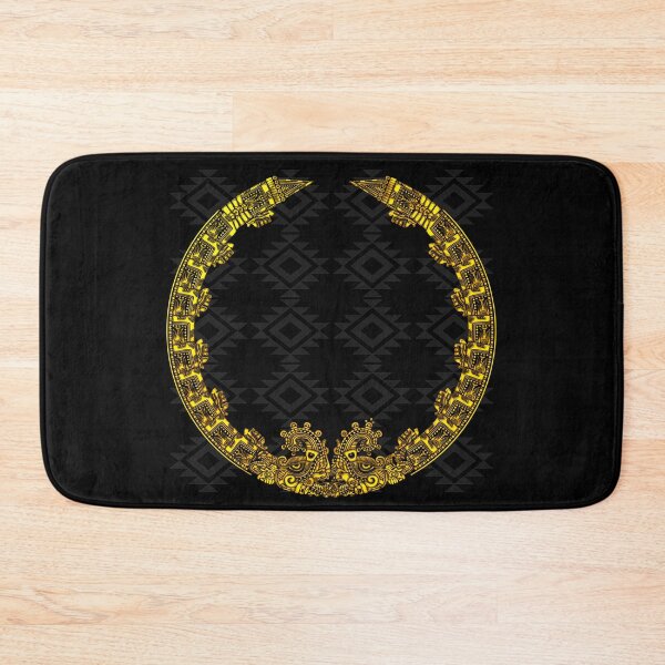 Item preview, Aztec Serpents in Gold designed and sold by kernowerno.