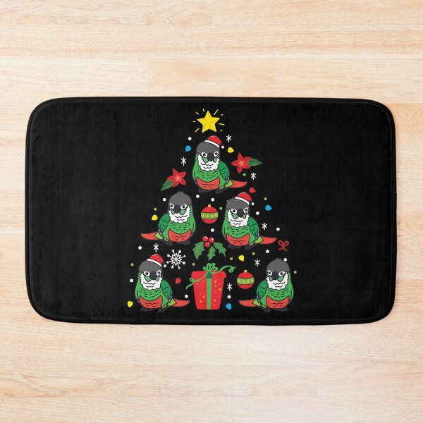 Item preview, Green Conure Parrot Christmas Ornament Tree designed and sold by rafaeltto.