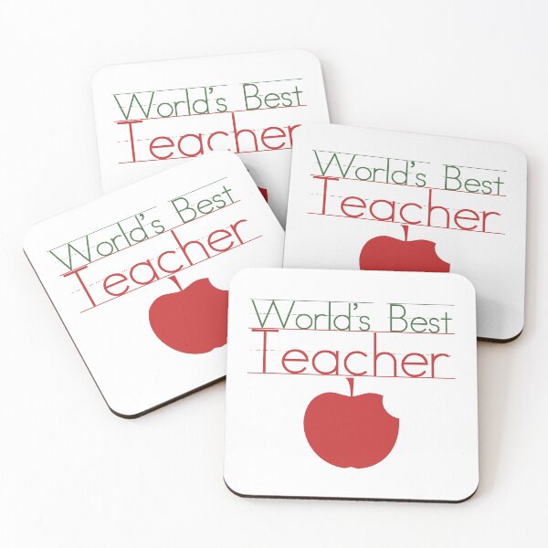 Item preview, World's Best Teacher  designed and sold by FrictionMaxxing.
