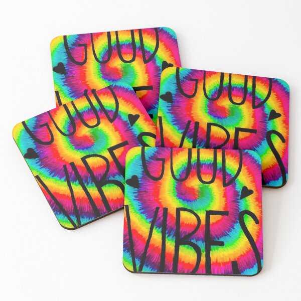 Item preview, Good Vibes in Tie Dye designed and sold by everettsolares.