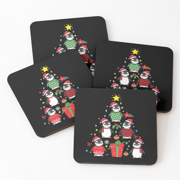 Item preview, Penguin Christmas Ornament Tree designed and sold by rafaeltto.