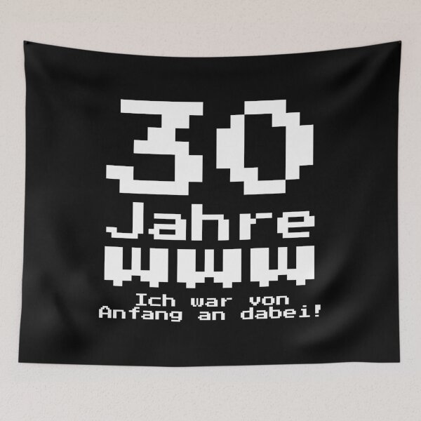 Item preview, 30 years World Wide Web Internet Nerd Gift designed and sold by Weilichesmag.