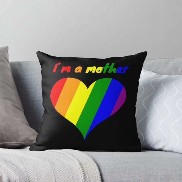 Item preview, I`m a mother Proud LGBT heart symbol gift designed and sold by Weilichesmag.