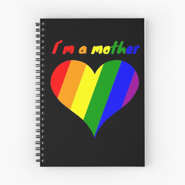 Item preview, I`m a mother Proud LGBT heart symbol gift designed and sold by Weilichesmag.