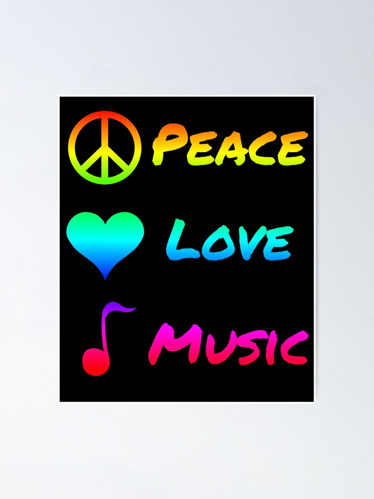 peace-love-music-peace-music-symbol-gift-poster-by-weilichesmag