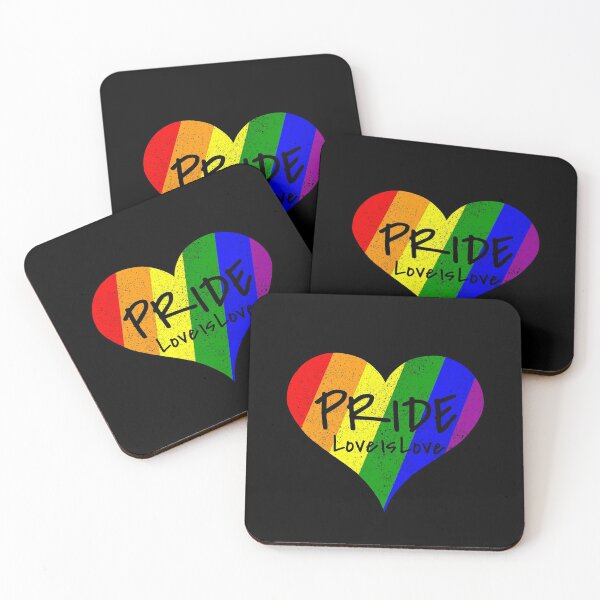 Item preview, LGBT Colorful Heart Pride Love Lesbian Gay Gift designed and sold by Weilichesmag.