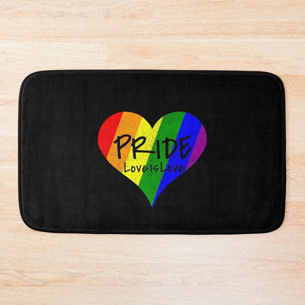 Item preview, LGBT Colorful Heart Pride Love Lesbian Gay Gift designed and sold by Weilichesmag.