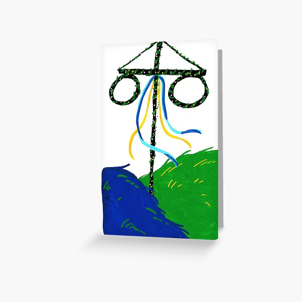 Item preview, Midsummer pole designed and sold by itsatiepo.