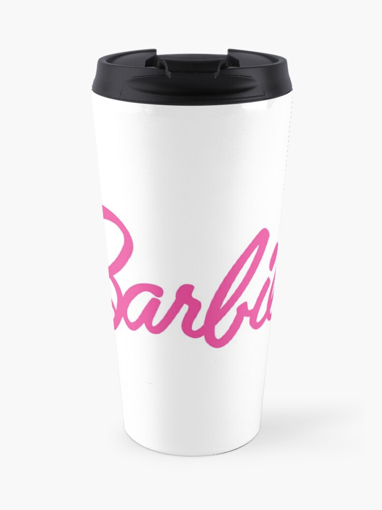 barbie travel mug