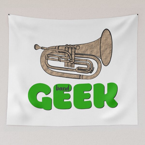 Item preview, Band Geek - Baritone designed and sold by BandMomDesigns.