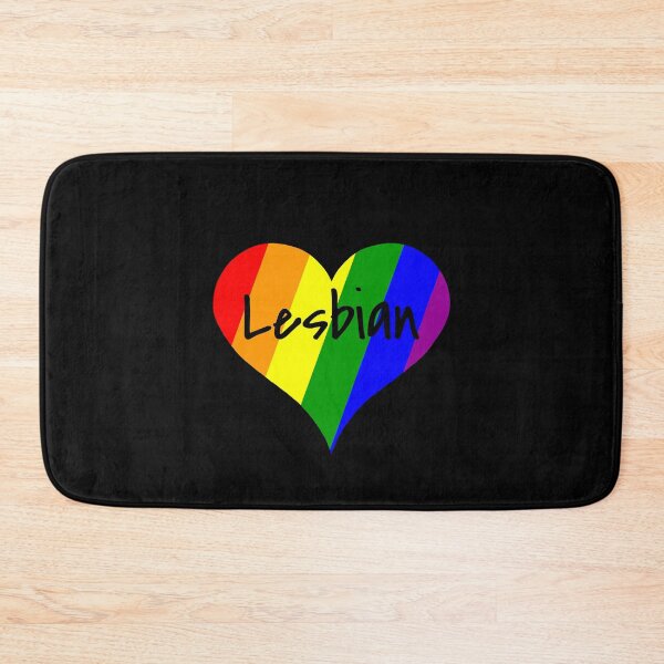 Item preview, LGBT Heart Lesbian Pride Lesbian Love Gift designed and sold by Weilichesmag.