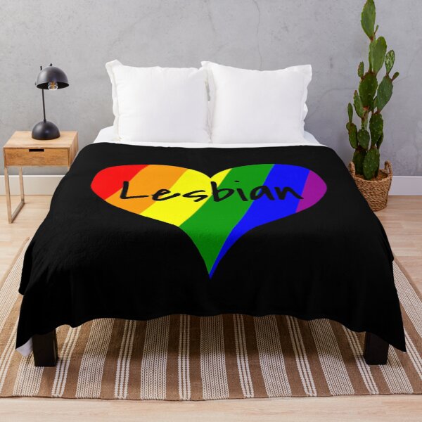 Item preview, LGBT Heart Lesbian Pride Lesbian Love Gift designed and sold by Weilichesmag.