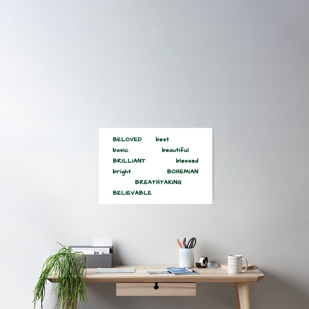 positive-words-letter-b-poster-for-sale-by-avit1-redbubble