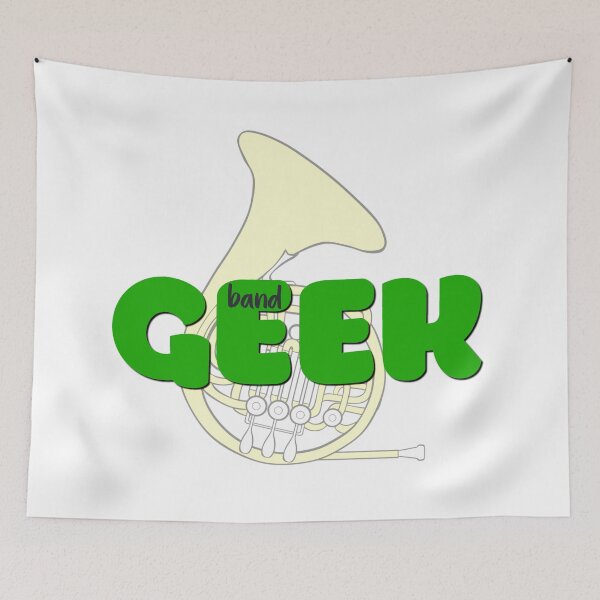 Item preview, Band Geek - French Horn designed and sold by BandMomDesigns.