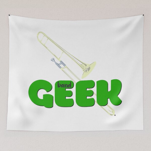 Item preview, Band Geek - Trombone designed and sold by BandMomDesigns.