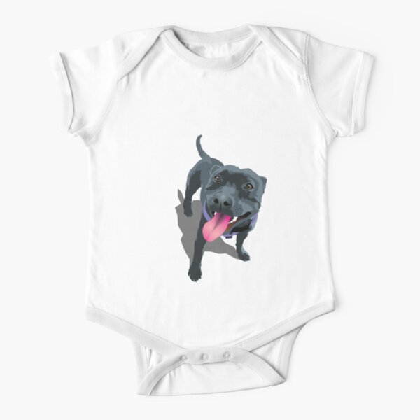 Staffy Kids Babies Clothes Redbubble