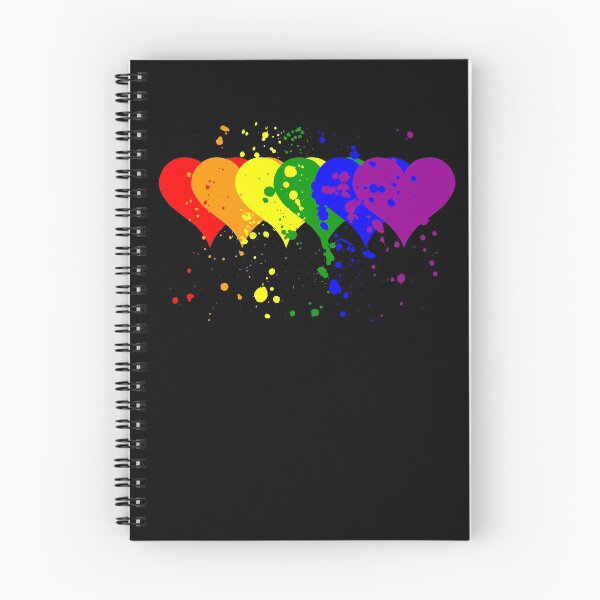 Item preview, LGBT Colorful Heart Symbol Lesbian Gay Bi Gift designed and sold by Weilichesmag.
