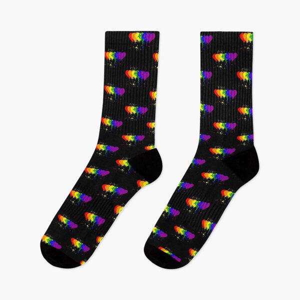 Item preview, LGBT Colorful Heart Symbol Lesbian Gay Bi Gift designed and sold by Weilichesmag.
