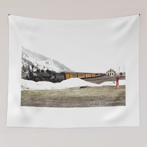 Item preview, The Durango And Silverton Train Arriving At  The Silverton Station 2 designed and sold by jtrommer.