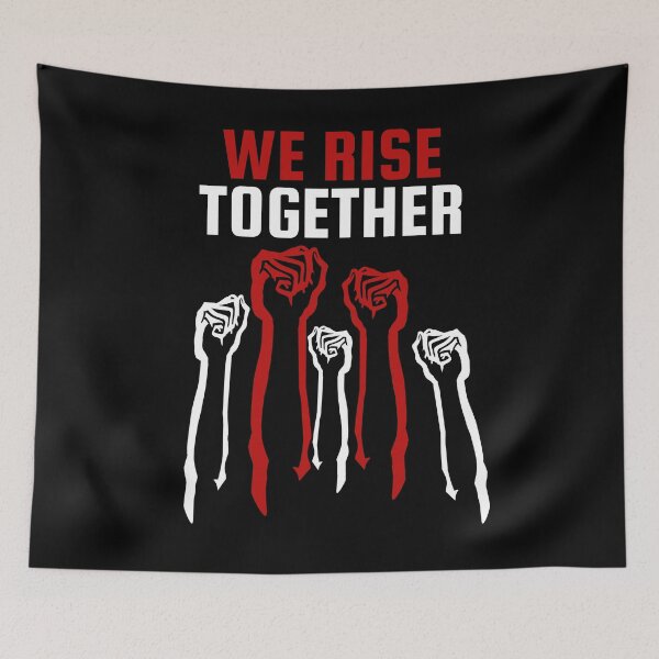 Item preview, Demonstration Revolution Fists Saying Gift designed and sold by Weilichesmag.
