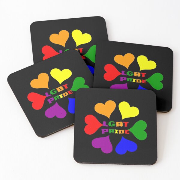 Item preview, LGBT Colorful Heart Pride Lesbian Gay Bi Gift designed and sold by Weilichesmag.
