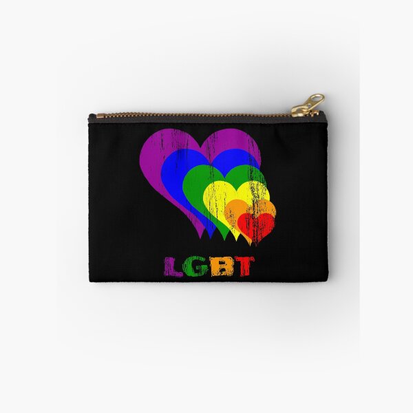 Item preview, LGBT Colorful Heart Symbol Lesbian Gay Bi Gift designed and sold by Weilichesmag.