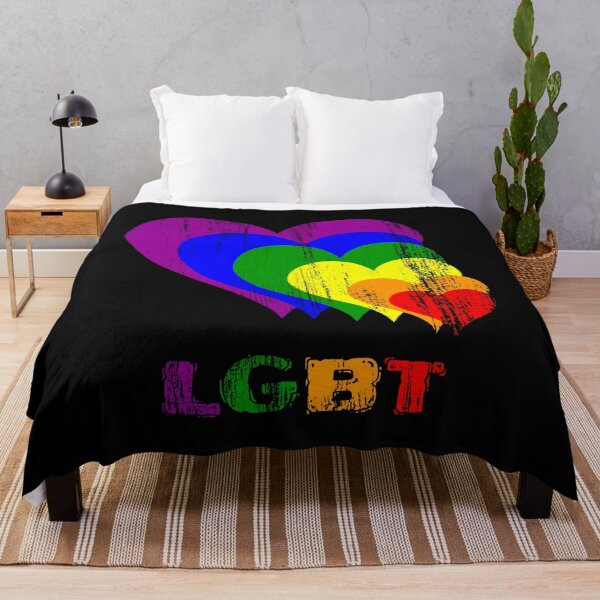 Item preview, LGBT Colorful Heart Symbol Lesbian Gay Bi Gift designed and sold by Weilichesmag.