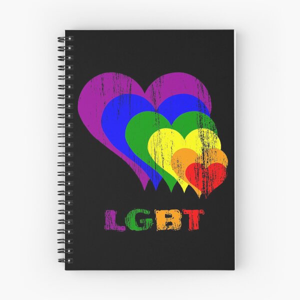 Item preview, LGBT Colorful Heart Symbol Lesbian Gay Bi Gift designed and sold by Weilichesmag.