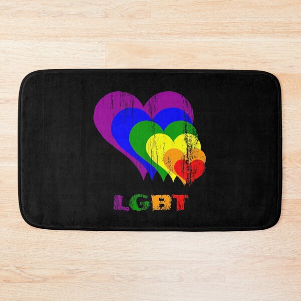 Item preview, LGBT Colorful Heart Symbol Lesbian Gay Bi Gift designed and sold by Weilichesmag.