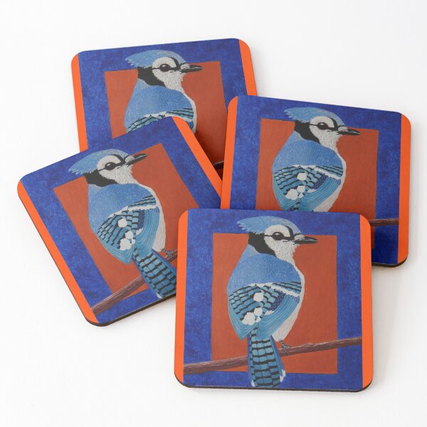 Item preview, Blue jay, geometric designed and sold by AlinaGordon.