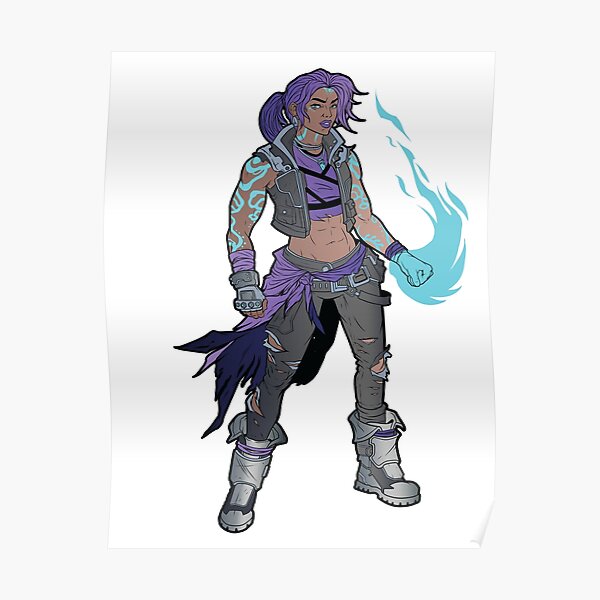 Amara The Siren Borderlands 3 The Tiger of Partali Poster