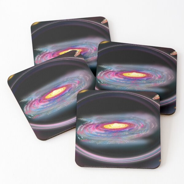 Item preview, Galaxy With Einstein Ring designed and sold by Red bubble Artist.