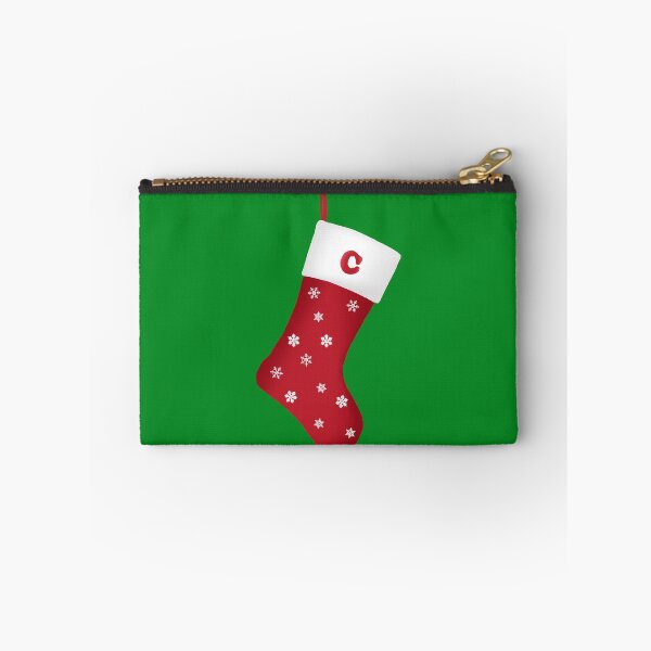 Item preview, Letter C Festive Christmas Stocking design designed and sold by GetItGiftIt.