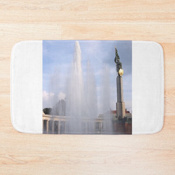 Item preview, Fountain and Red Army monument Schwarzbergplatz Vienna Austria designed and sold by goceris.