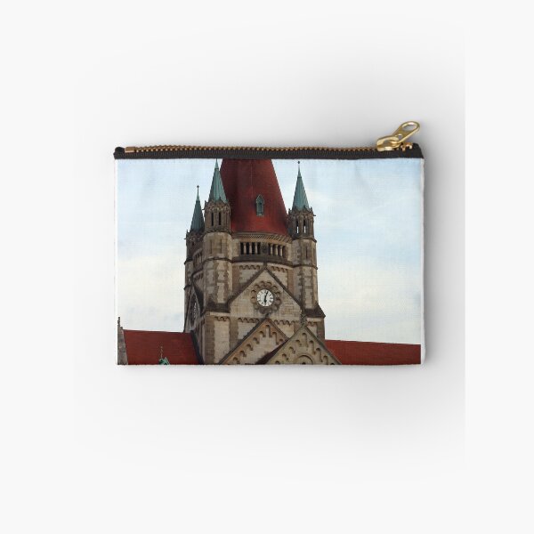 Item preview, Saint Francis of Assisi Church clock and towers Vienna Austria designed and sold by goceris.