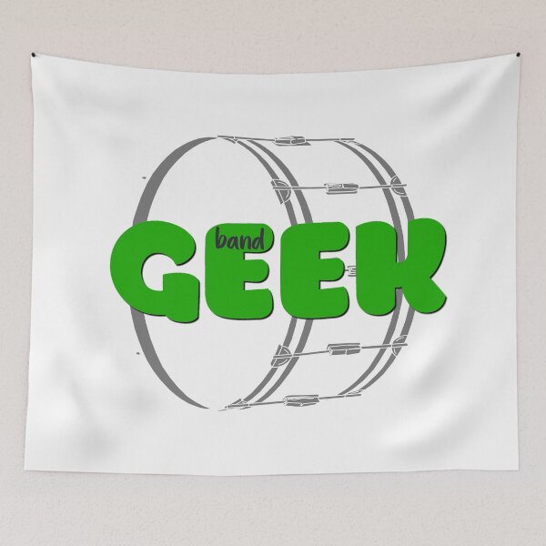 Item preview, Band Geek - Bass Drum designed and sold by BandMomDesigns.