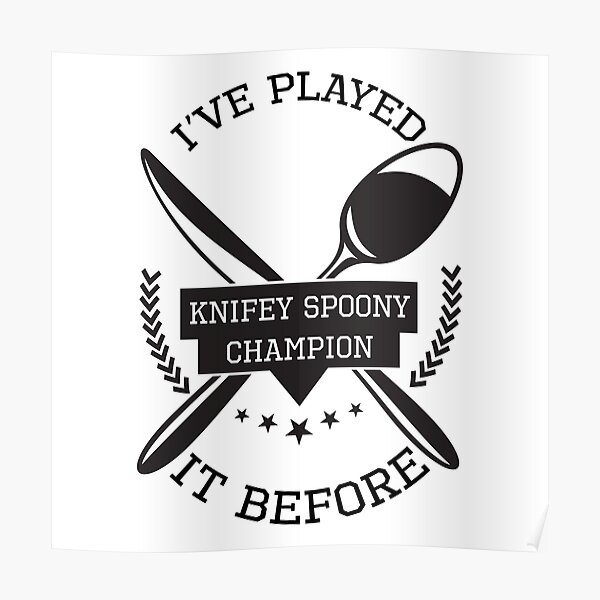 Knifey Spoony Champion Poster