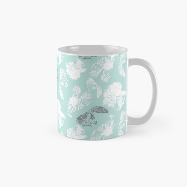 Item preview, Beta Fish - Mint Charcoal designed and sold by Beth Thompson.